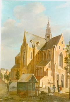 巴斯勒莫斯 約翰內斯 範 霍夫 St. Bavokerk in Haarlem